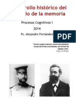 2 Clase 2014 - Desarrollo Histórico Del Estudio de La Memoria
