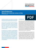 Mineduc - Medición de La Deserción Escolar en Chile