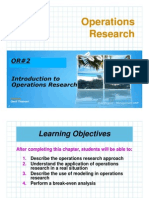 Operations Operations Research Research