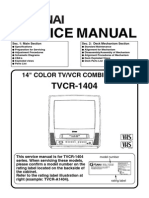 Funai TVCR-1404 Service Manual