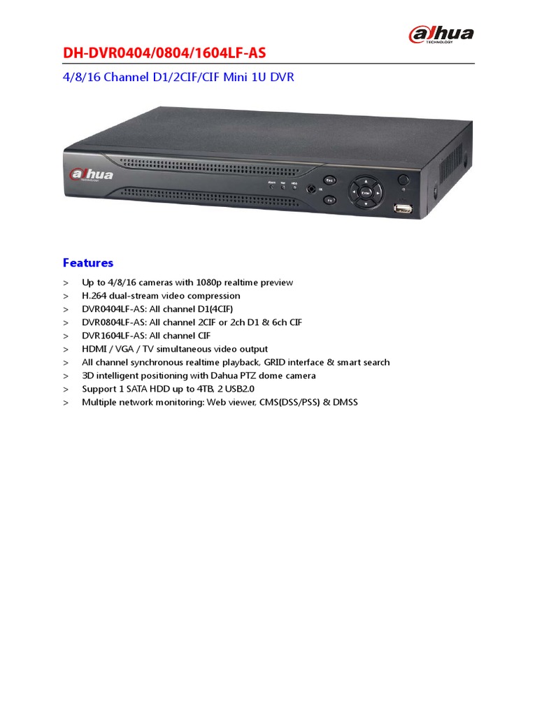 DVR Dahua