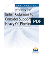 B.C.'s pipeline conditions
