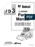91202065 Bobcat 753G Master Parts Catalog