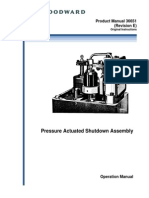 Pressure Actuated Shutdown Assembly: Product Manual 36651 (Revision E)