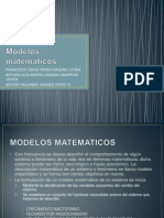 Modelos matemáticos