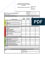 Personnel Training Plan and Record
