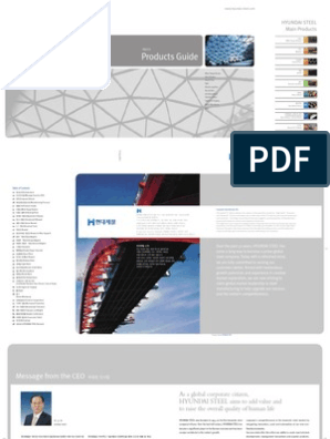 현대제철 Product Catalog | PDF