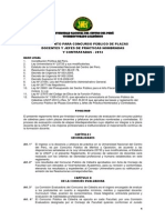 Requisitos para Docente Universitario