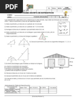 Prueba Octavo Perímetro y Área