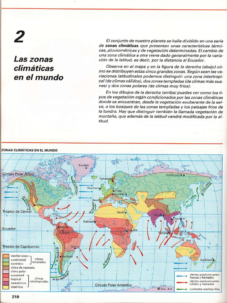 Zonas Climáticas del Mundo | PDF | Clima | Clima templado
