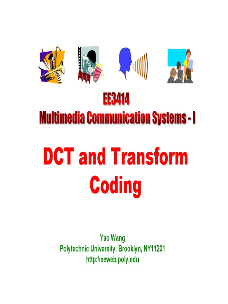 Discrete Cosine Transform | PDF