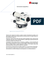 Conceptos Topográficos Aplicados A La Altimetría