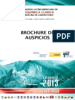 Brochure - De.auspicios COLABIOCLI2013
