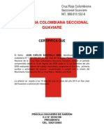 La Cruz Roja Colombiana Seccional Guaviare
