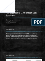Management Information System Presentation