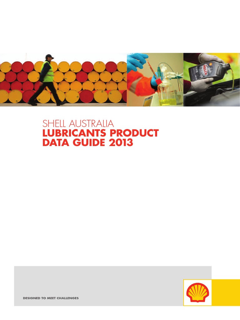Shell Australia Lubricants Product Data Guide 2013 | PDF | Motor Oil ...