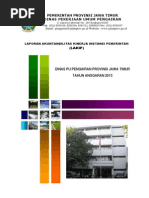 Download LAKIP - LAPORAN AKUNTANBILITAS KINERJA INSTANSI PEMERINTAH by dpuairjatimprov SN230201854 doc pdf