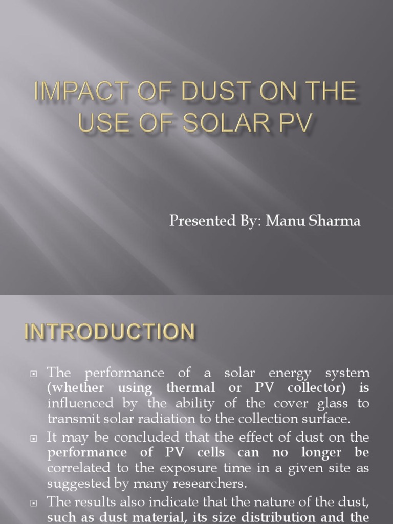 On Dust PDF Hydrophobe Chemistry