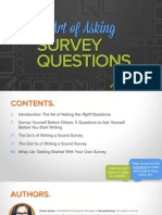 The Art of Asking Survey Questions FINAL