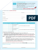 LCCI Certificate Application FormXCXCX