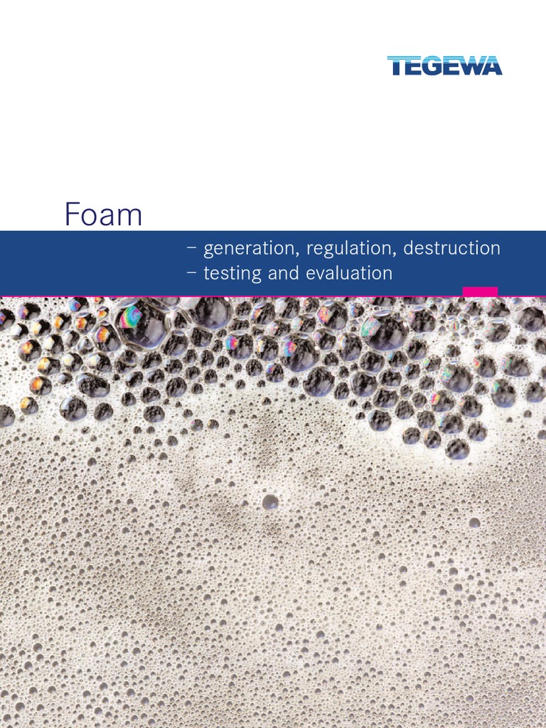2007 12 20 Foam Engl 03 | PDF | Foam | Surfactant