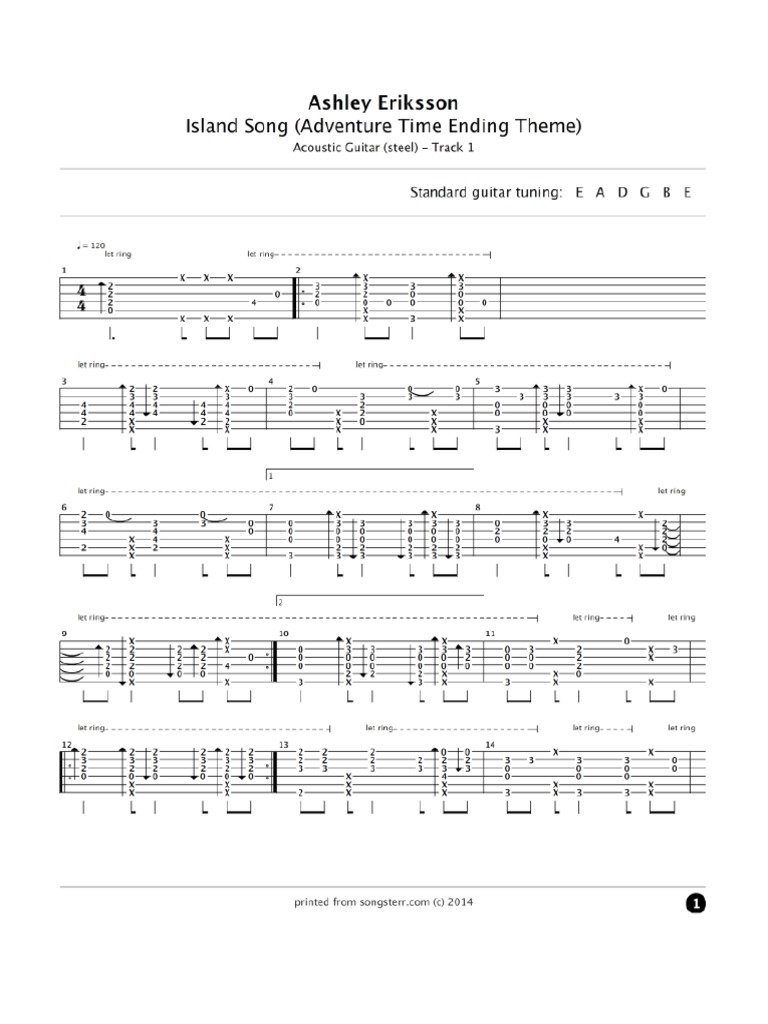 Adventure Time Island Song