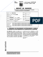 Procedeu de Recuperare Electrochimica a Aurului Si Argintului Din Minereuri Si Concentrate Aurifere