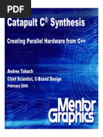 Fpga2008 Workshop - 03 MentorGraphics - Takach