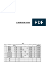 Schedule of Loads PDF