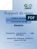 Rapport de Stage