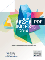 2014 Global Peace Index REPORT