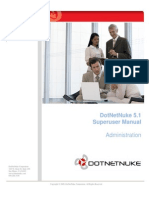 DotNetNuke 5 1 x Super User Manual