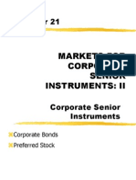 Markets For Corporate Senior Instruments: Ii