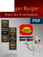 Risiko Usaha Blenger Burger