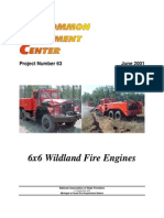 6x6 Wildland Fire Engines Project Report