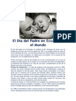 El Día Del Padre en Ecuador y El Mundo: Fechas de Celebración.