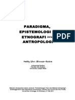 Makalah Ceramah Mei 2011 Paradigma, Epistemologi Dan Etnografi D