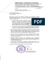 Surat Pemberitahuan Batas Akhir Pengiriman Proposal P2M Tahun 2011