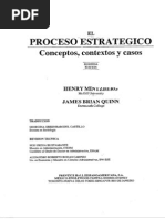 Mintzberg - El Proceso Estrategico