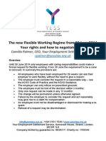 The New Flexible Working Regime From 30 June 2014 Your Rights and How To Negotiate Them