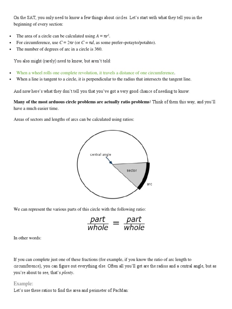 Understanding Circle and Triangle Problems | PDF | Triangle | Circle