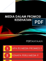 Media Dalam Promosi Kesehatan