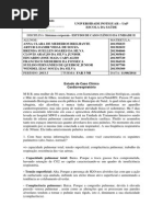 Estudo de Caso - Sistema Respiratório