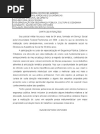 Carta de Intenção - modelo