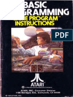 Basic Programming 1979 Atari US Text