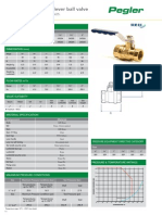 Pegler DZR Pn25 Ball Valve