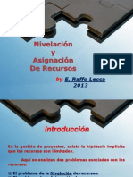 8. Nivelacion y Asignacion de Recursos II