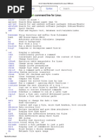 Mac OS X Terminal Commands List | PDF