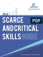 ETDP SETA Scarce and Critical Skills Guide 2014