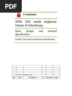 Fire and Gas Detection System Design | PDF | Smoke | Fires